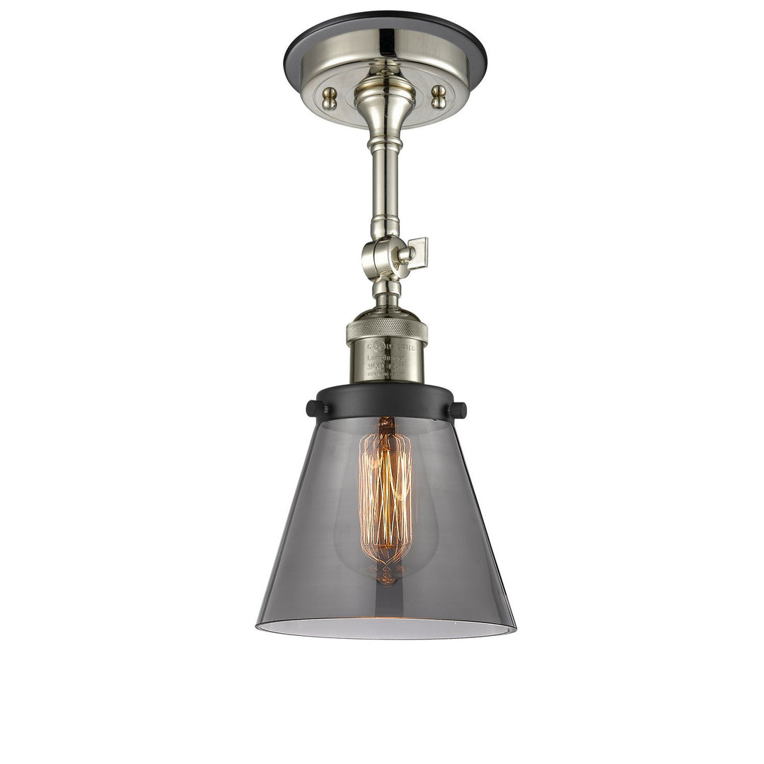 Innovations Franklin Restoration 201FBP-PNBK-G63 Ceiling Light - Polished Nickel