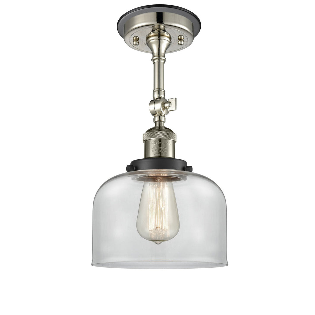 Innovations Franklin Restoration 201FBP-PNBK-G72 Ceiling Light - Polished Nickel