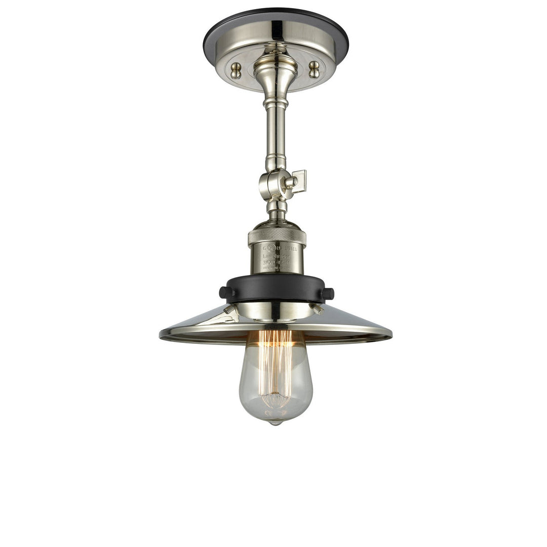 Innovations Franklin Restoration 201FBP-PNBK-M1-PN Ceiling Light - Polished Nickel