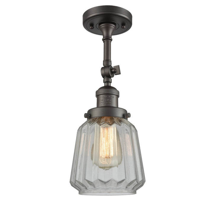 Innovations Franklin Restoration 201F-OB-G142 Ceiling Light - Oil Rubbed Bronze
