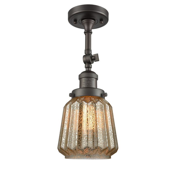 Innovations Franklin Restoration 201F-OB-G146 Ceiling Light - Oil Rubbed Bronze