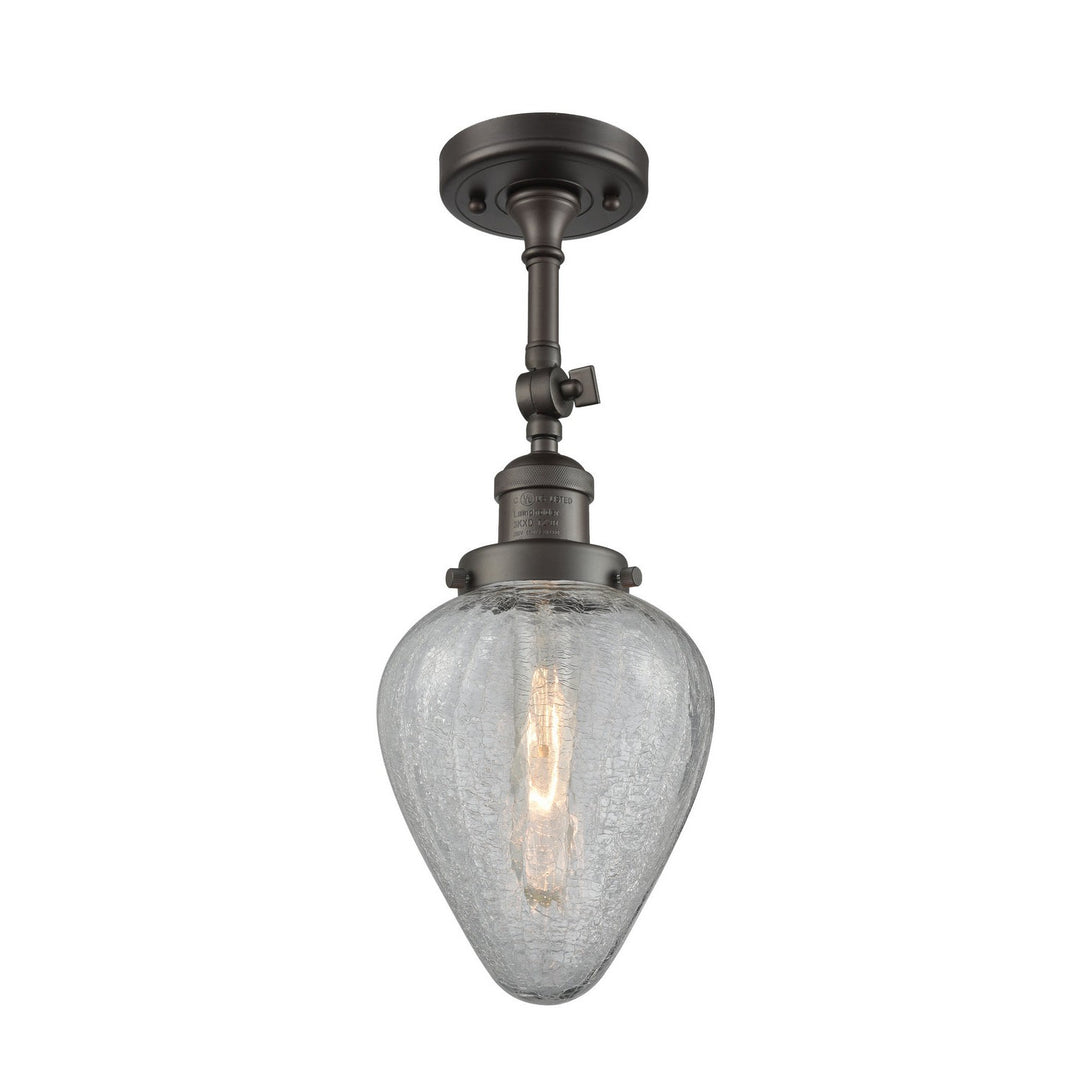Innovations Franklin Restoration 201F-OB-G165 Ceiling Light - Oil Rubbed Bronze