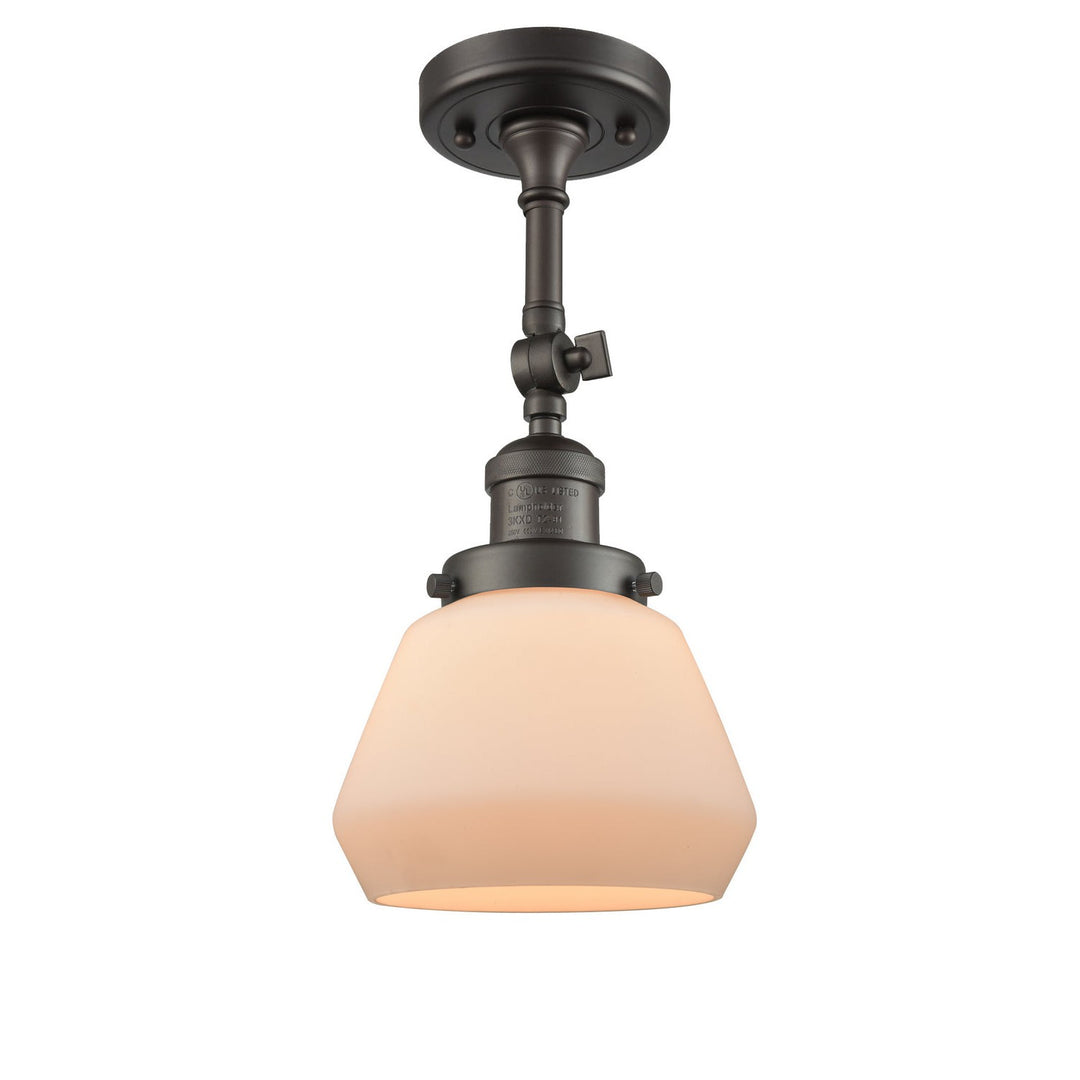 Innovations Franklin Restoration 201F-OB-G171-LED Ceiling Light - Oil Rubbed Bronze