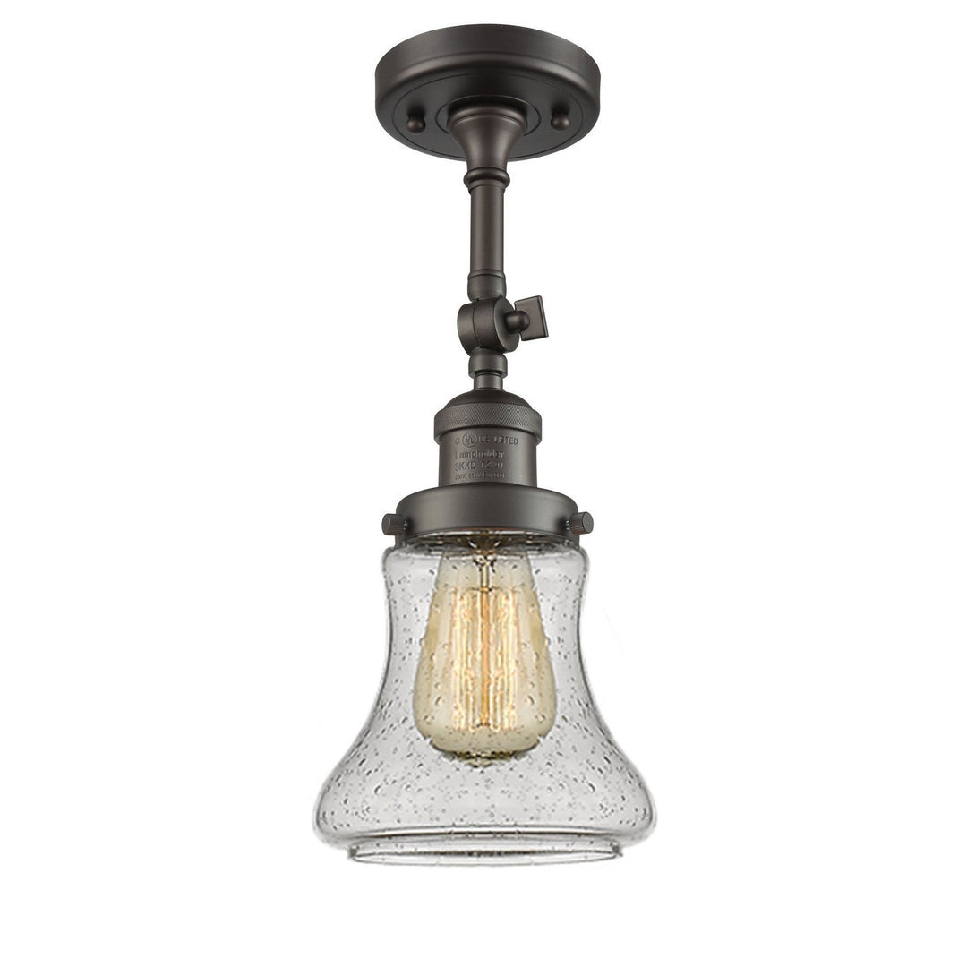 Innovations Franklin Restoration 201F-OB-G194-LED Ceiling Light - Oil Rubbed Bronze