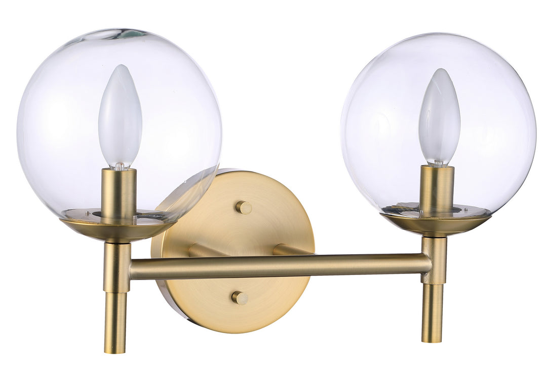 Minka-Lavery Auresa 2792-695 Bath Vanity Light 16 in. wide - Soft Brass