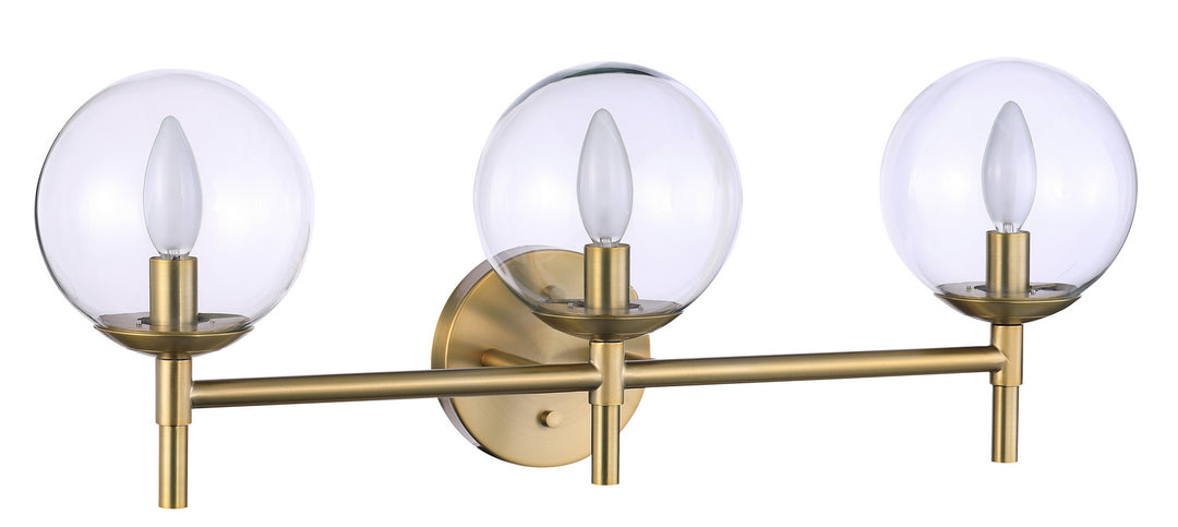 Minka-Lavery Auresa 2793-695 Bath Vanity Light 26 in. wide - Soft Brass