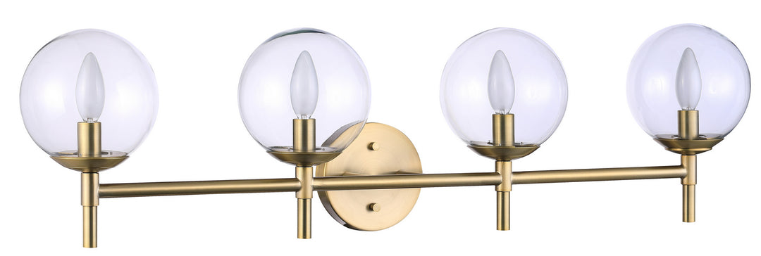 Minka-Lavery Auresa 2794-695 Bath Vanity Light 36 in. wide - Soft Brass