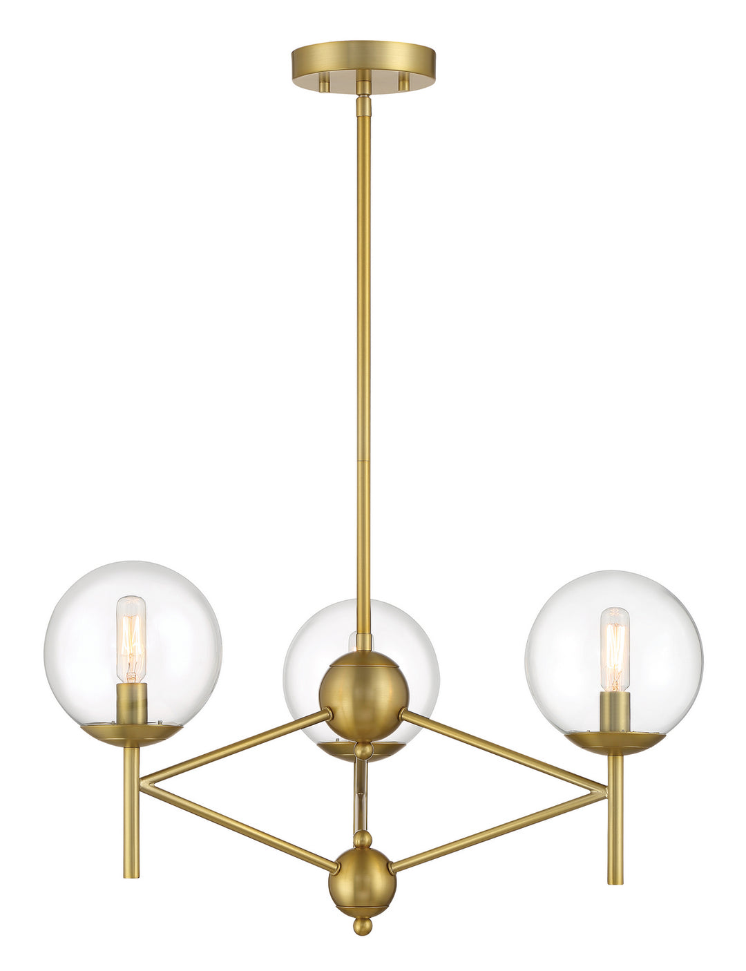 Minka-Lavery Auresa 2796-695 Chandelier Light - Soft Brass