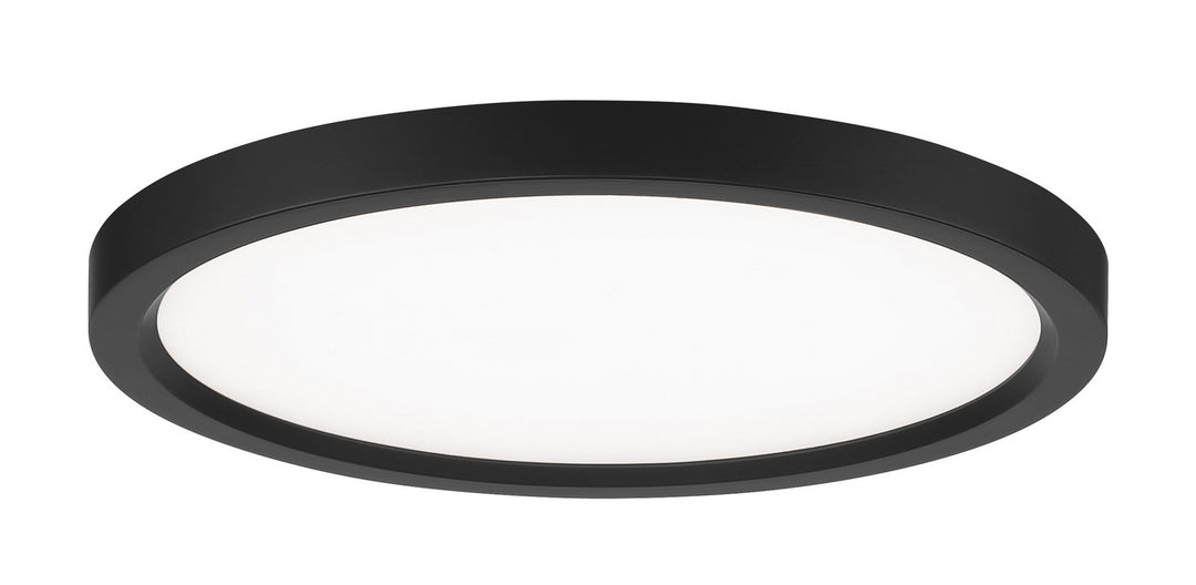 Minka-Lavery Led Flush Mount 715-66A-L Ceiling Light - Coal