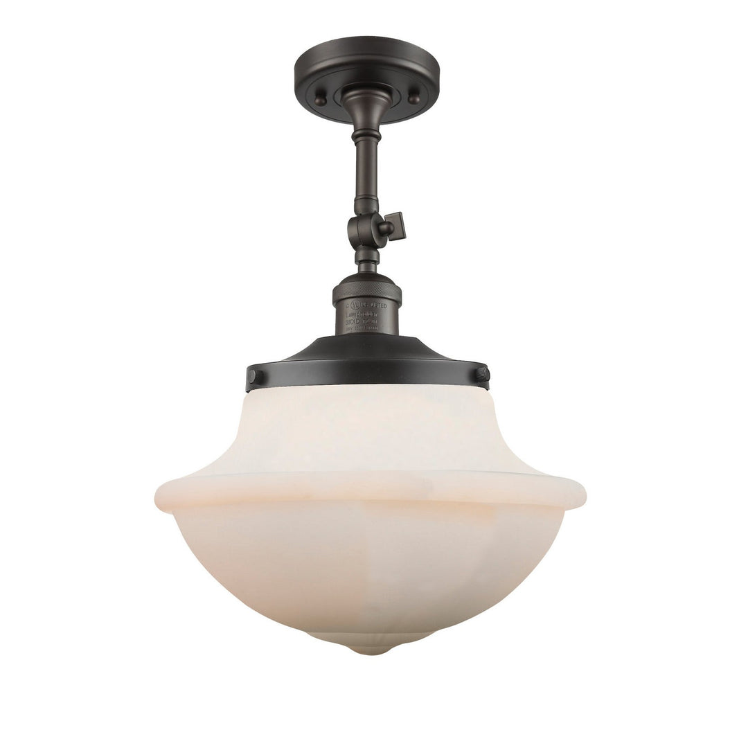 Innovations Franklin Restoration 201F-OB-G541-LED Ceiling Light - Oil Rubbed Bronze
