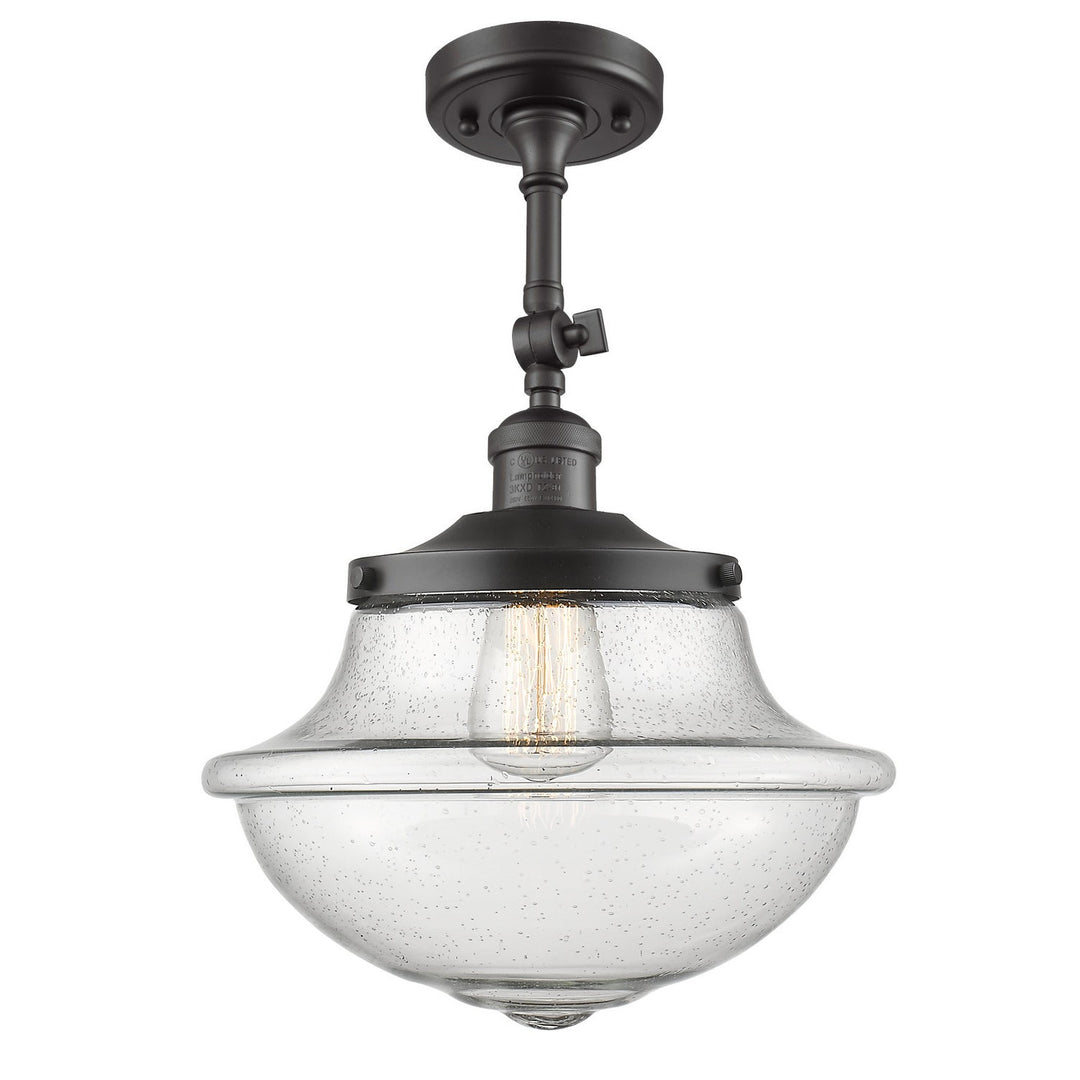 Innovations Franklin Restoration 201F-OB-G544-LED Ceiling Light - Oil Rubbed Bronze