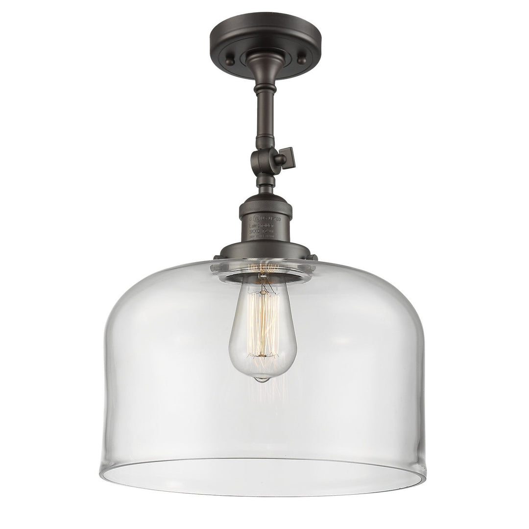 Innovations Franklin Restoration 201F-OB-G72-L-LED Ceiling Light - Oil Rubbed Bronze