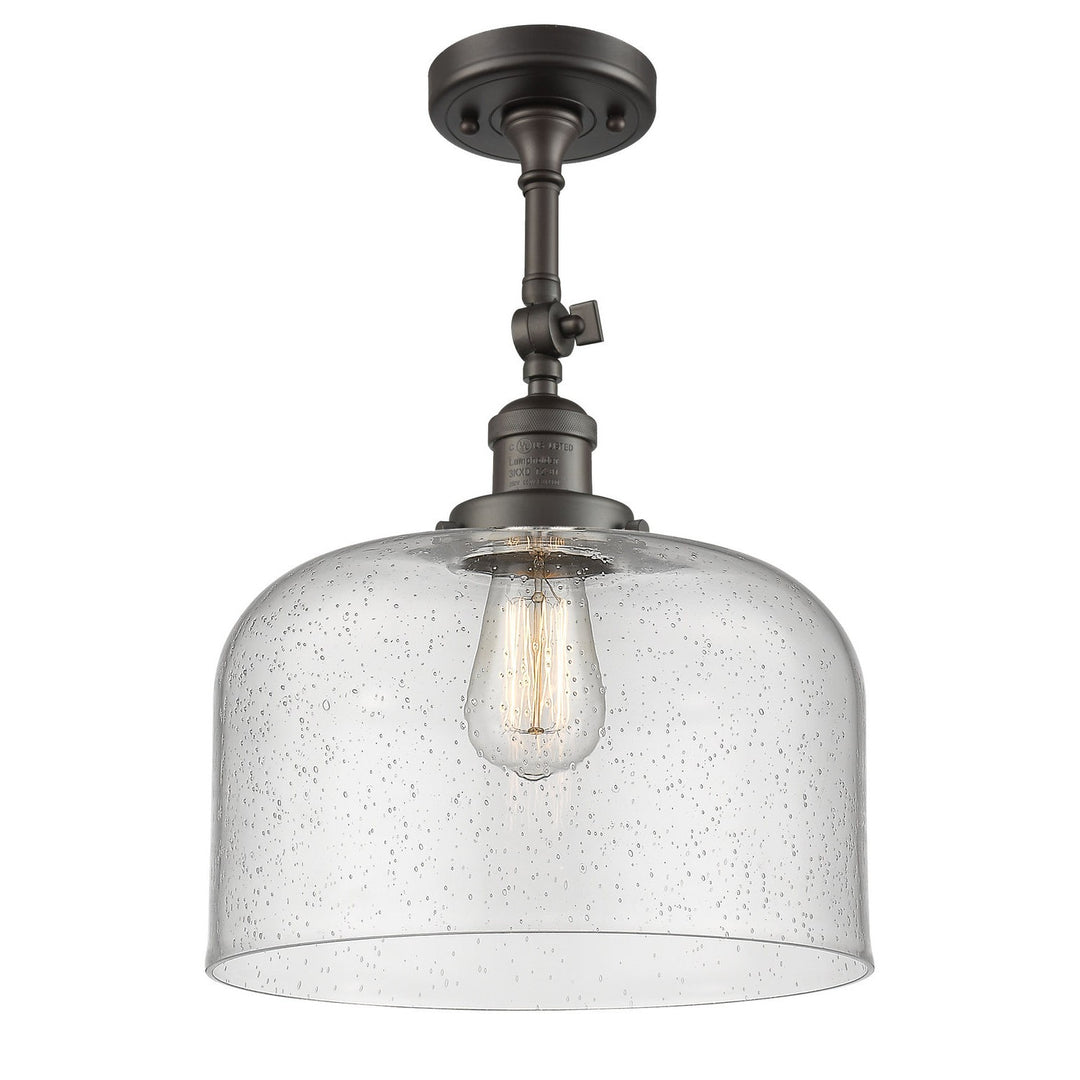Innovations Franklin Restoration 201F-OB-G74-L-LED Ceiling Light - Oil Rubbed Bronze