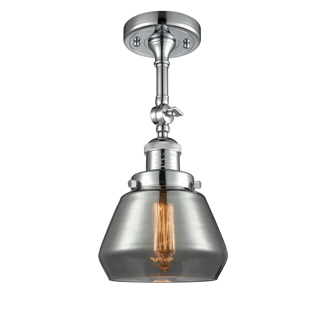 Innovations Franklin Restoration 201F-PC-G173-LED Ceiling Light - Polished Chrome