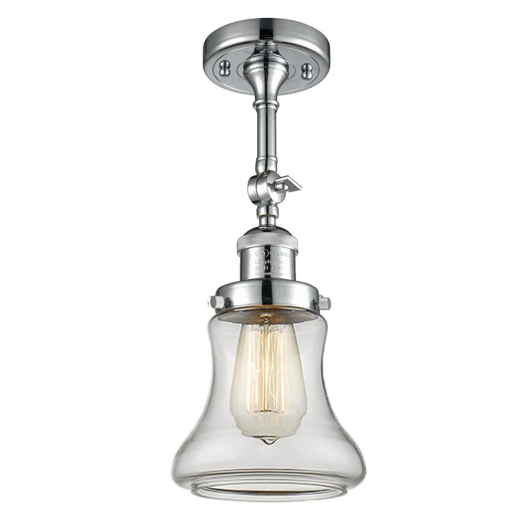 Innovations Franklin Restoration 201F-PC-G192-LED Ceiling Light - Polished Chrome