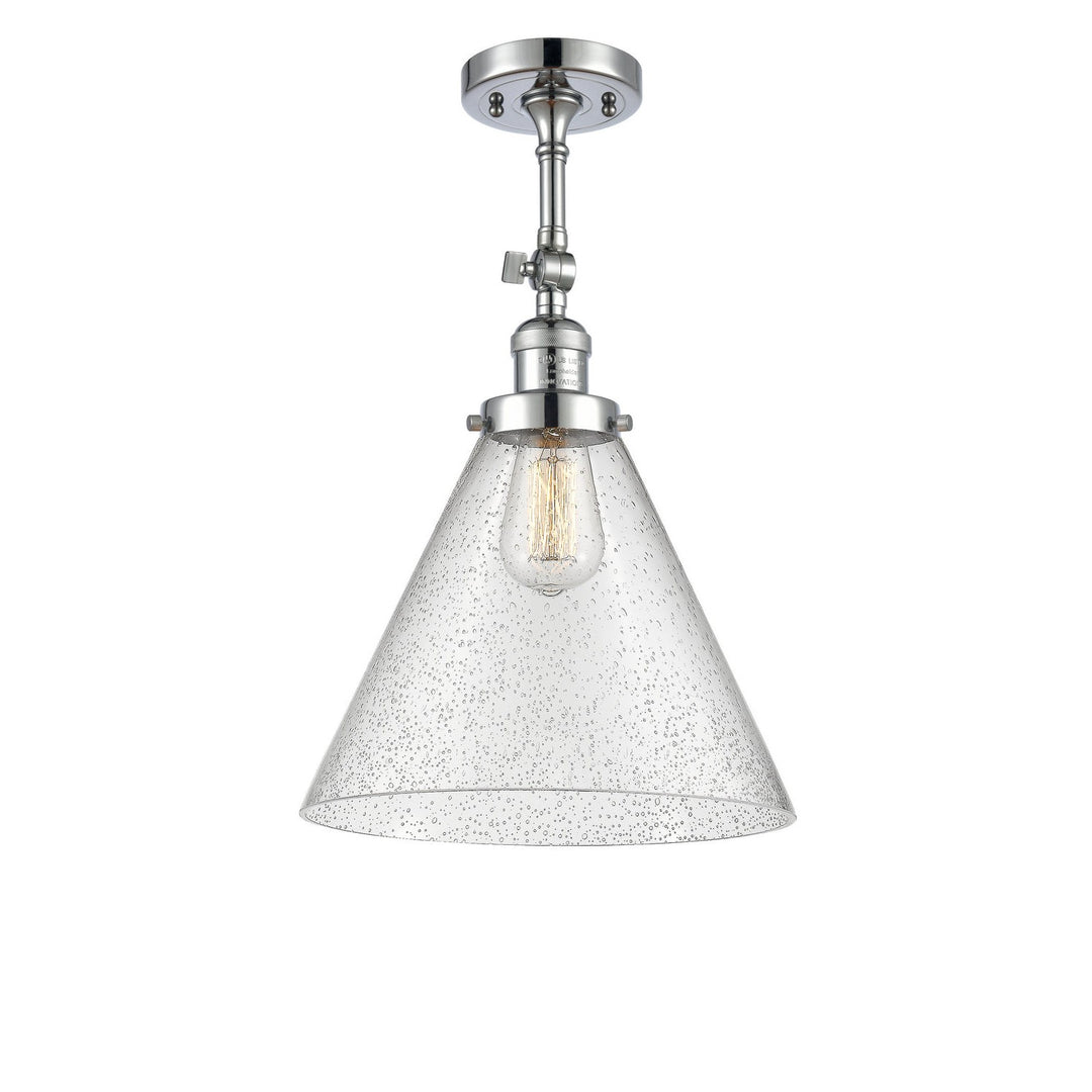 Innovations Franklin Restoration 201F-PC-G44-L-LED Ceiling Light - Polished Chrome