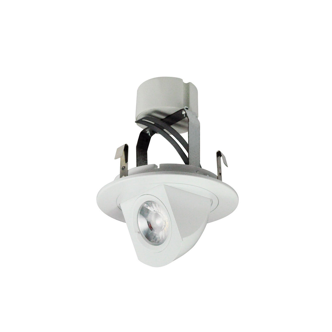 Nora Lighting NLCBC-47027XMPW/A   Recessed Light Matte Powder White