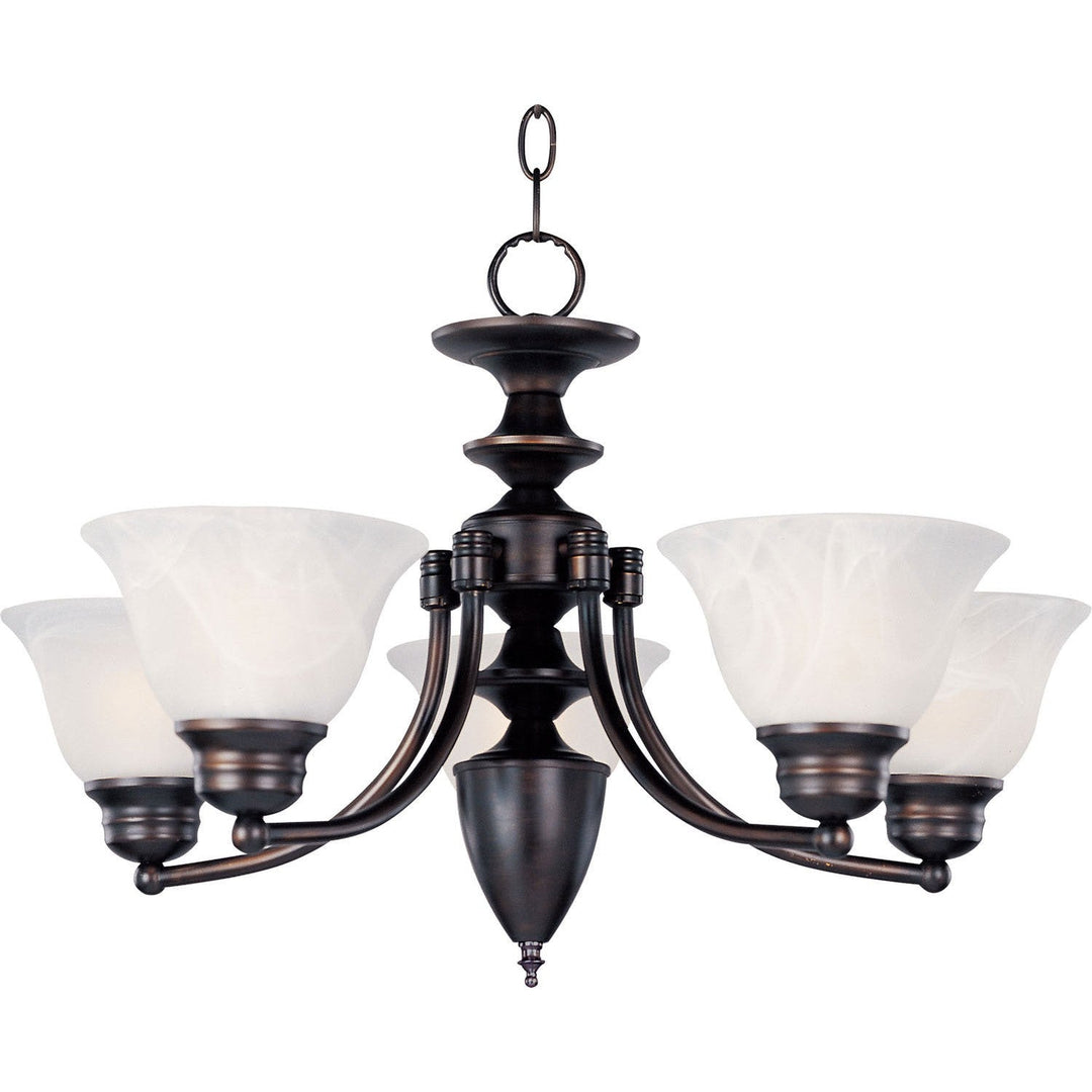 Maxim Malaga 2699MROI Chandelier Light - Oil Rubbed Bronze