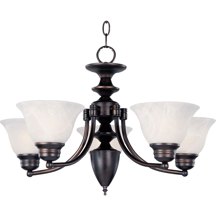 Maxim Malaga 2699MROI Chandelier Light - Oil Rubbed Bronze