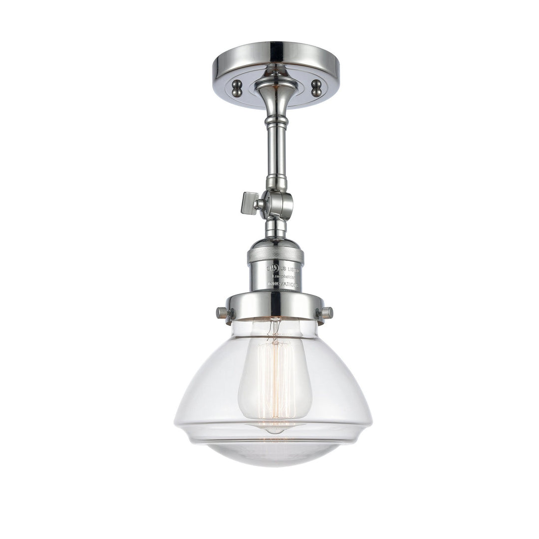 Innovations Franklin Restoration 201F-PC-G322-LED Ceiling Light - Polished Chrome