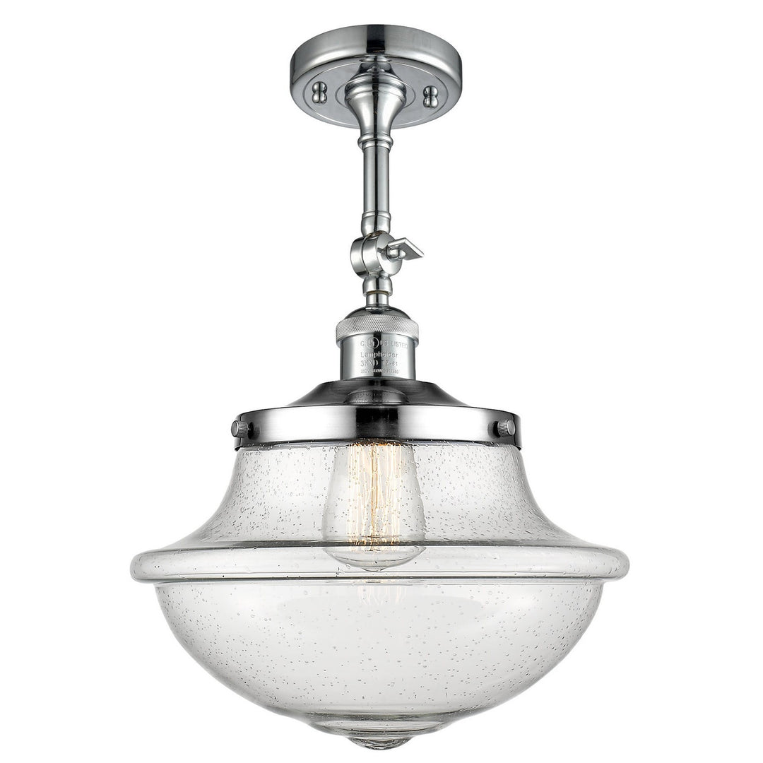 Innovations Franklin Restoration 201F-PC-G544-LED Ceiling Light - Polished Chrome