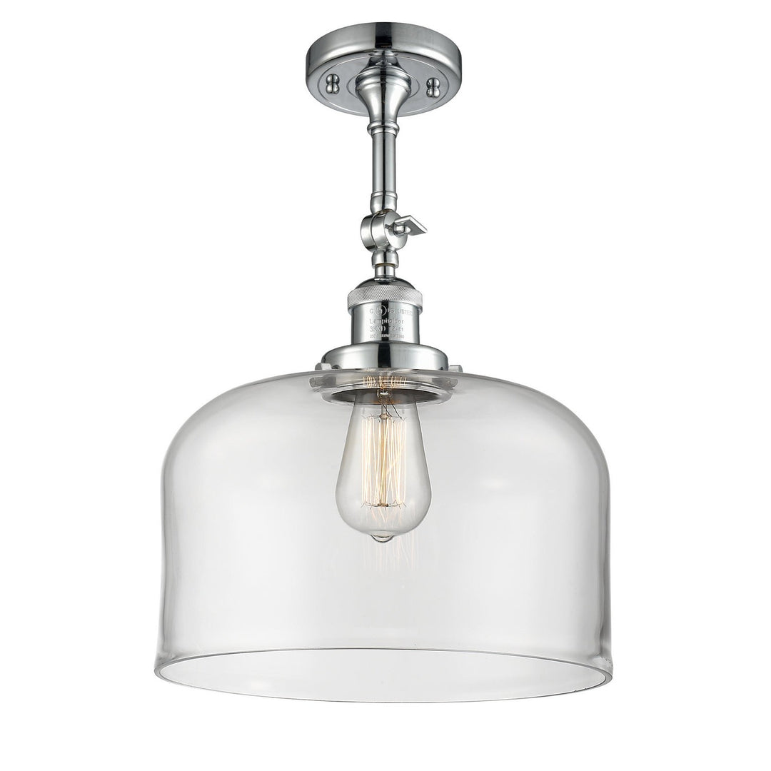 Innovations Franklin Restoration 201F-PC-G72-L-LED Ceiling Light - Polished Chrome