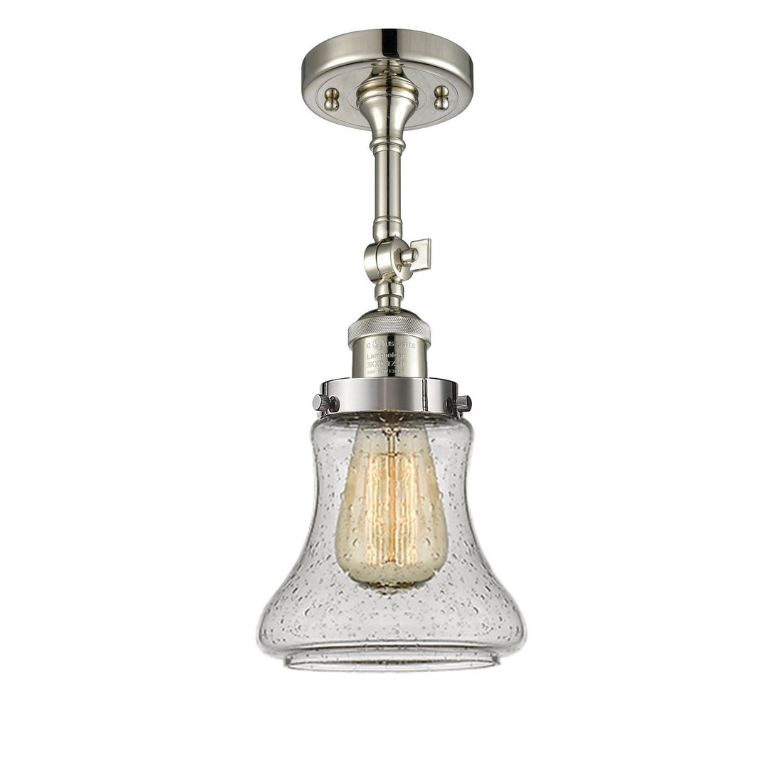 Innovations Franklin Restoration 201F-PN-G194-LED Ceiling Light - Polished Nickel