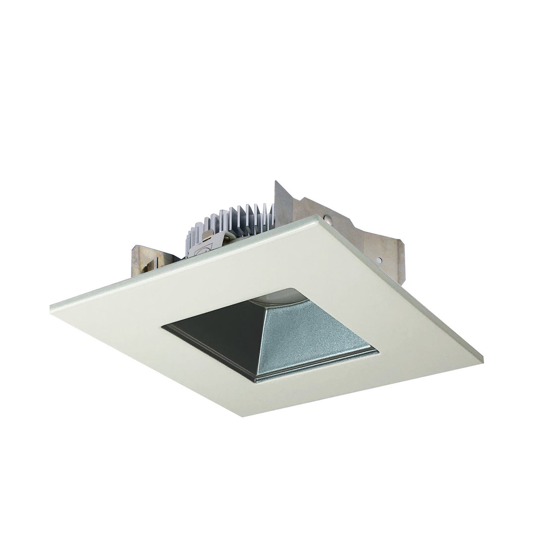 Nora Lighting NLCBS-4568535PW   Recessed Light Pewter / White