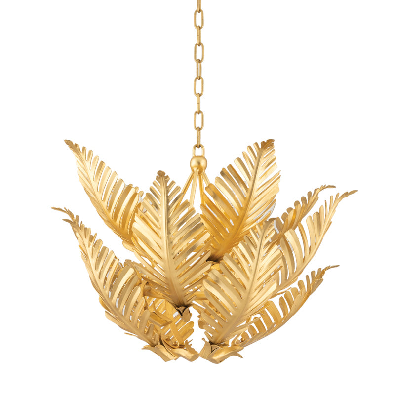 Corbett Tropicale 317-48-GL Chandelier Light - Gold Leaf