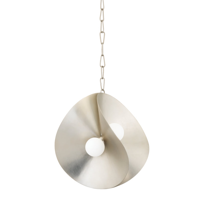 Corbett Peony 330-18-WSL Pendant Light - Warm Silver Leaf