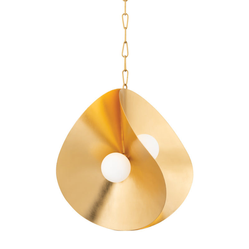 Corbett Peony 330-24-GL Pendant Light - Gold Leaf