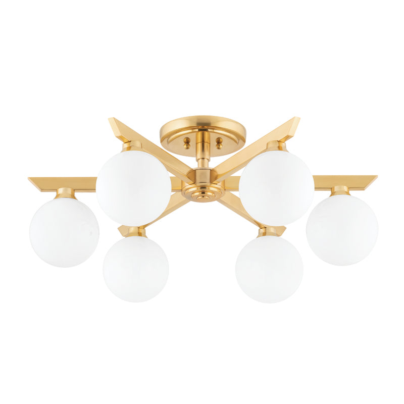 Corbett Astra 402-06-VB Ceiling Light - Vintage Brass