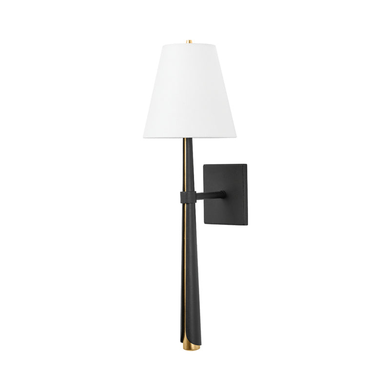 Corbett Esmeralda 405-01-VGL/TBK Wall Sconce Light - Vintage Gold Leaf/Textured Black