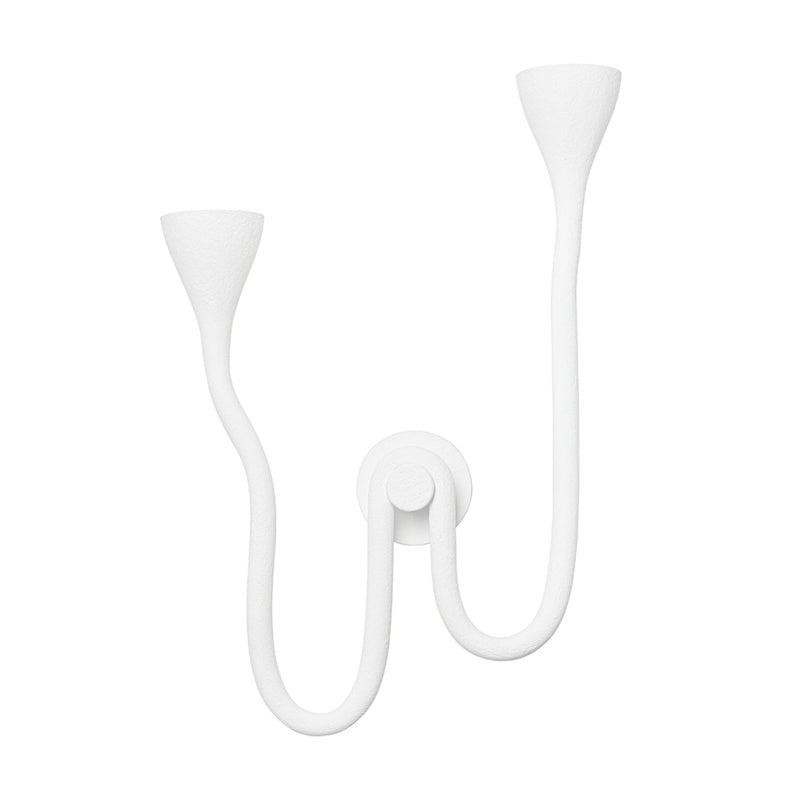 Corbett Anastasia 406-02-GSW Wall Sconce Light - Gesso White