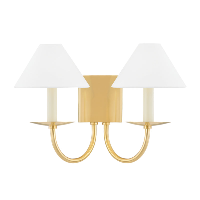 Mitzi Lenore H464102-AGB Wall Sconce Light - Aged Brass