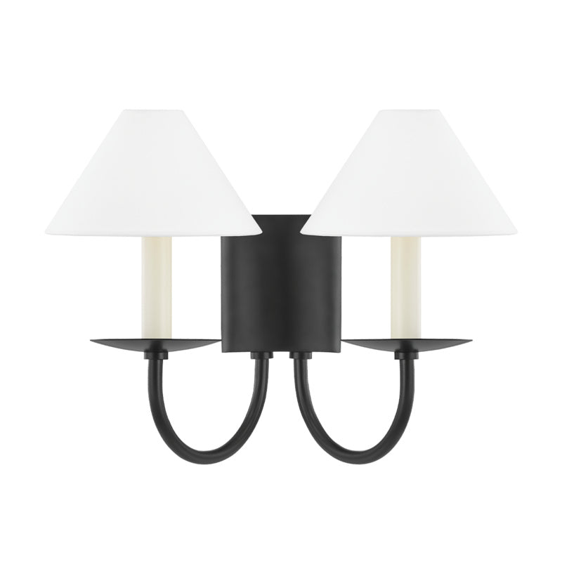 Mitzi Lenore H464102-SBK Wall Sconce Light - Soft Black