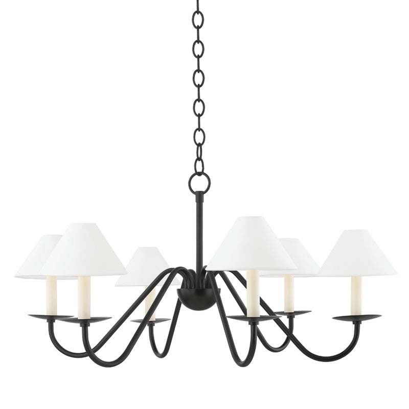 Mitzi Lenore H464806-SBK Chandelier Light - Soft Black