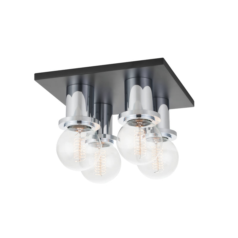 Mitzi Brandi H526504-PC/SBK Ceiling Light - Polished Chrome/Soft Black