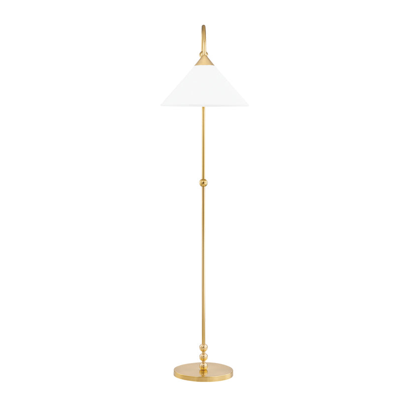 Mitzi Lighting HL682401-AGB  Sang Lamp Aged Brass