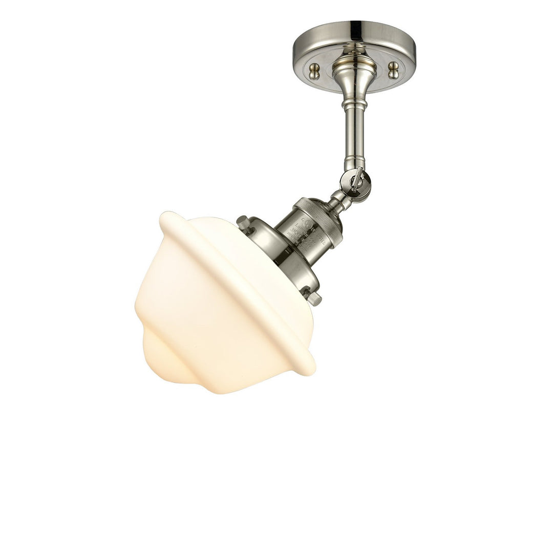 Innovations Franklin Restoration 201F-PN-G531 Ceiling Light - Polished Nickel