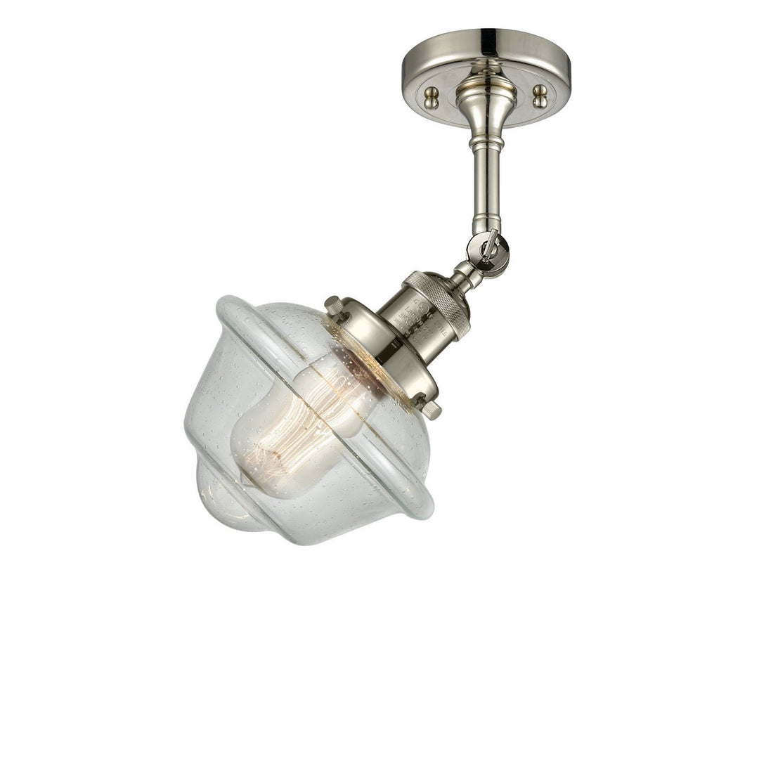 Innovations Franklin Restoration 201F-PN-G534-LED Ceiling Light - Polished Nickel