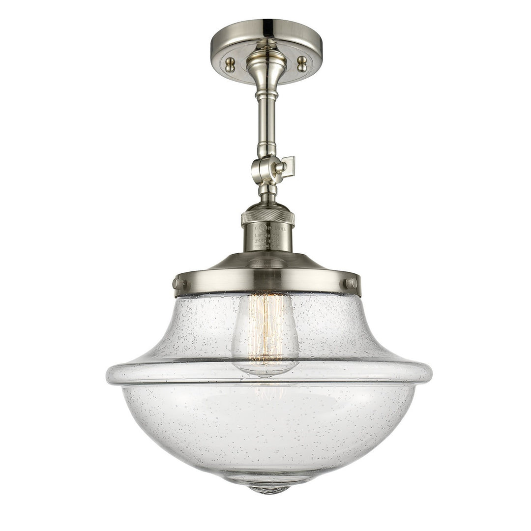Innovations Franklin Restoration 201F-PN-G544-LED Ceiling Light - Polished Nickel