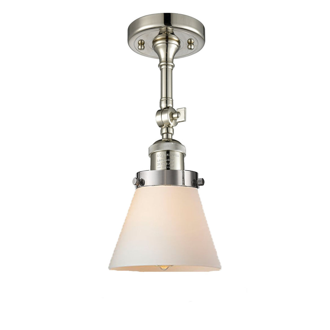 Innovations Franklin Restoration 201F-PN-G61-LED Ceiling Light - Polished Nickel