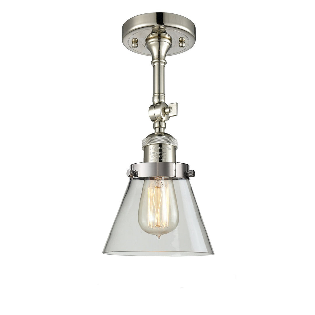 Innovations Franklin Restoration 201F-PN-G62-LED Ceiling Light - Polished Nickel
