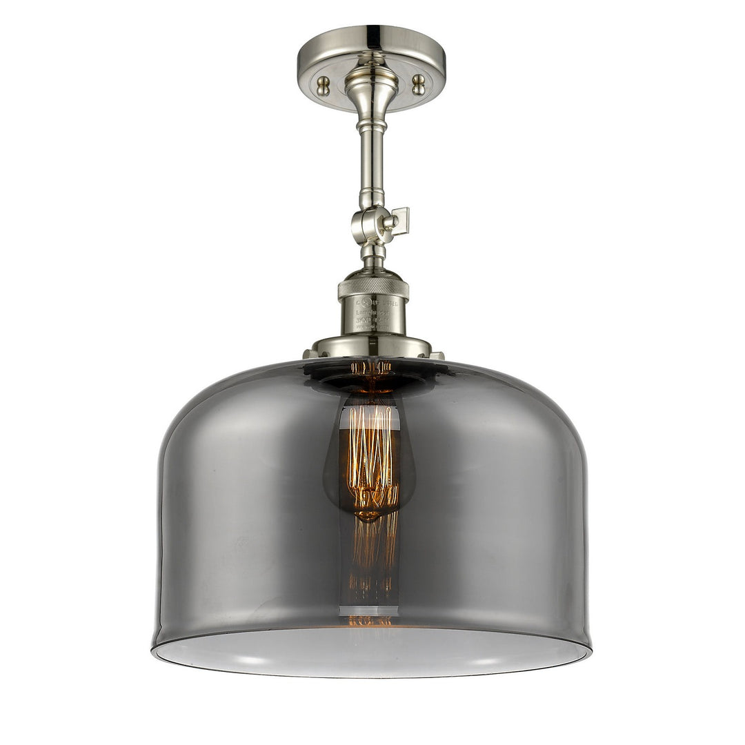 Innovations Franklin Restoration 201F-PN-G73-L Ceiling Light - Polished Nickel