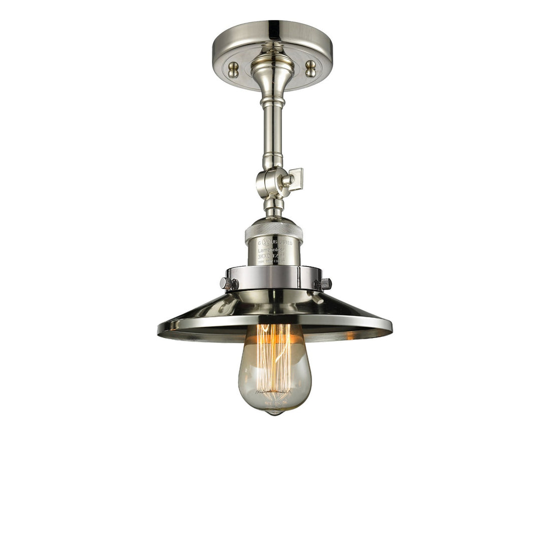 Innovations Franklin Restoration 201F-PN-M1 Ceiling Light - Polished Nickel