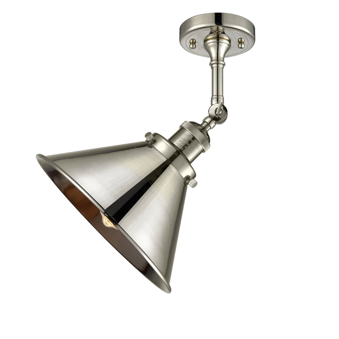 Innovations Franklin Restoration 201F-PN-M10-PN-LED Ceiling Light - Polished Nickel