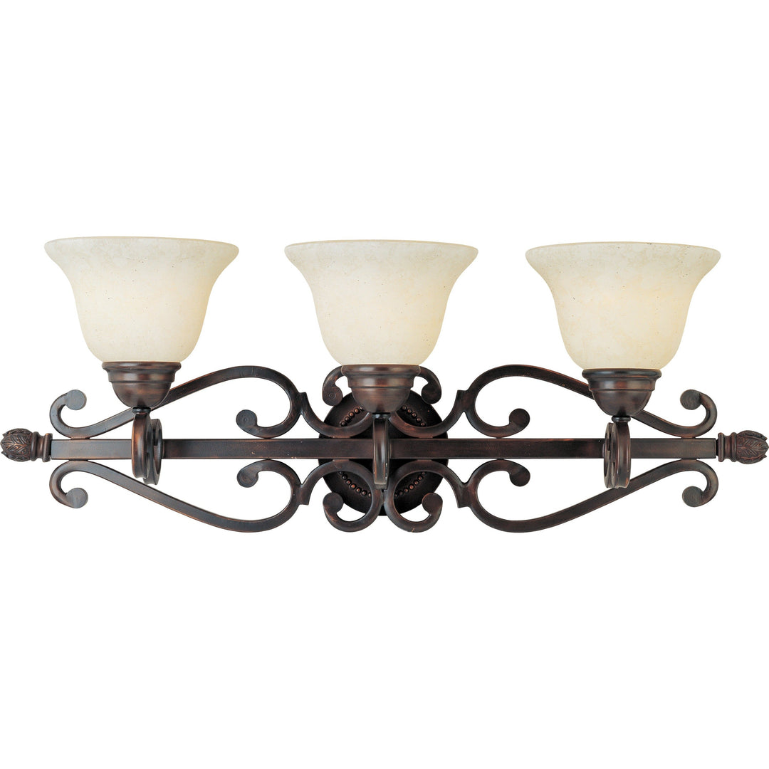 Maxim Manor 12213FIOI Bath Vanity Light 29 in. wide - Oil Rubbed Bronze