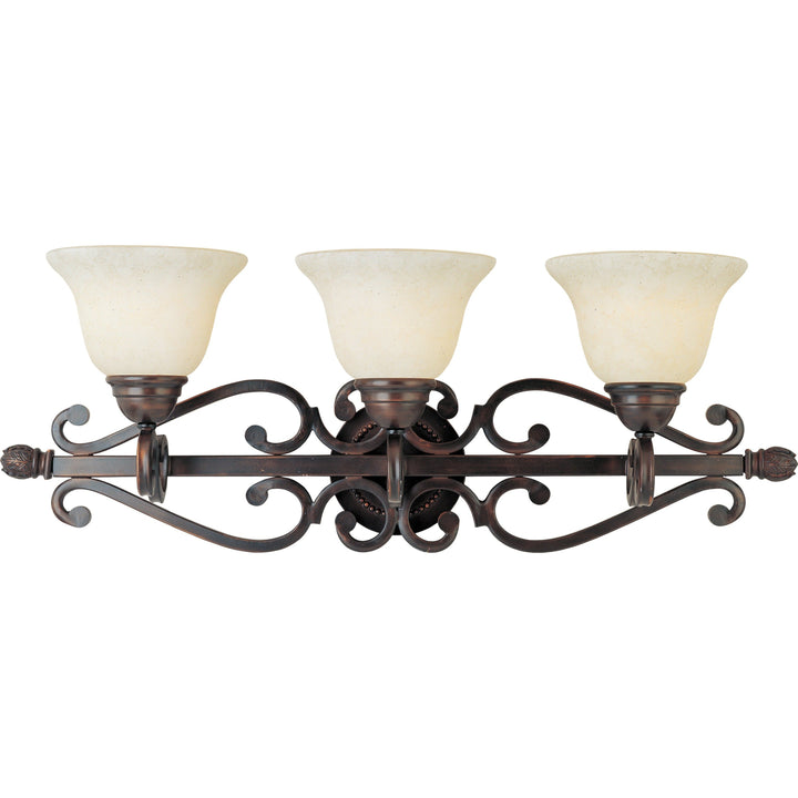 Maxim Manor 12213FIOI Bath Vanity Light 29 in. wide - Oil Rubbed Bronze