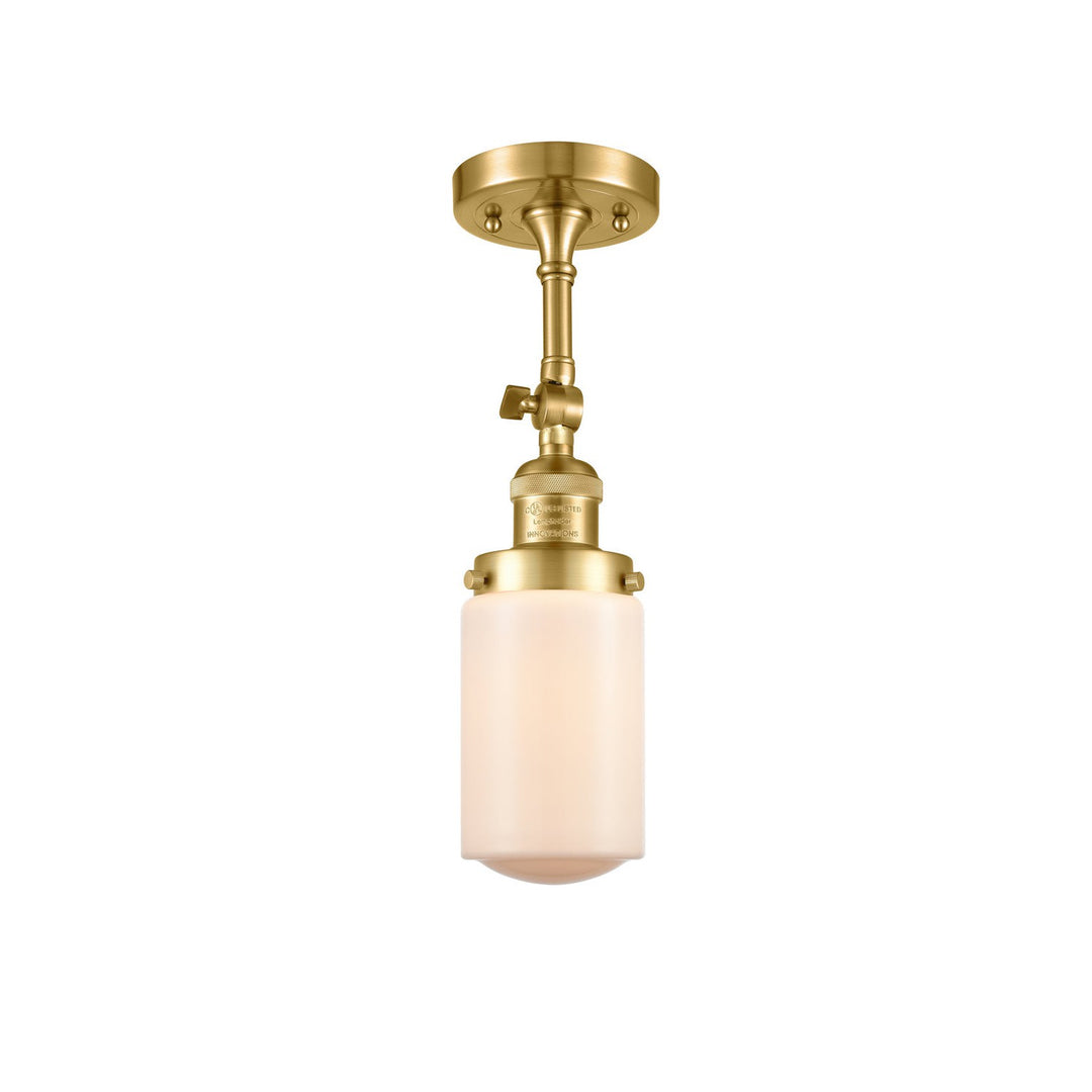 Innovations Franklin Restoration 201F-SG-G311 Ceiling Light - Satin Gold